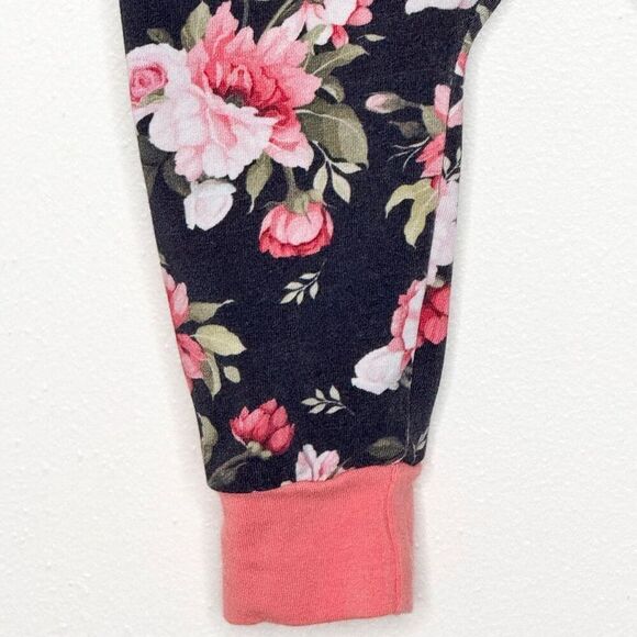 Rags Floral Rose Jumpsuit Coverall One Piece Romper - Toddler 18-24M - Picture 4 of 7